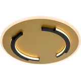 LUCIDE ANDREAS - Deckenleuchte - Ø 39,6 cm - LED - 1x30W 2700K - Mattes Gold/Messing