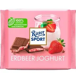 Ritter SPORT Erdbeer Joghurt Schokolade 100,0 g