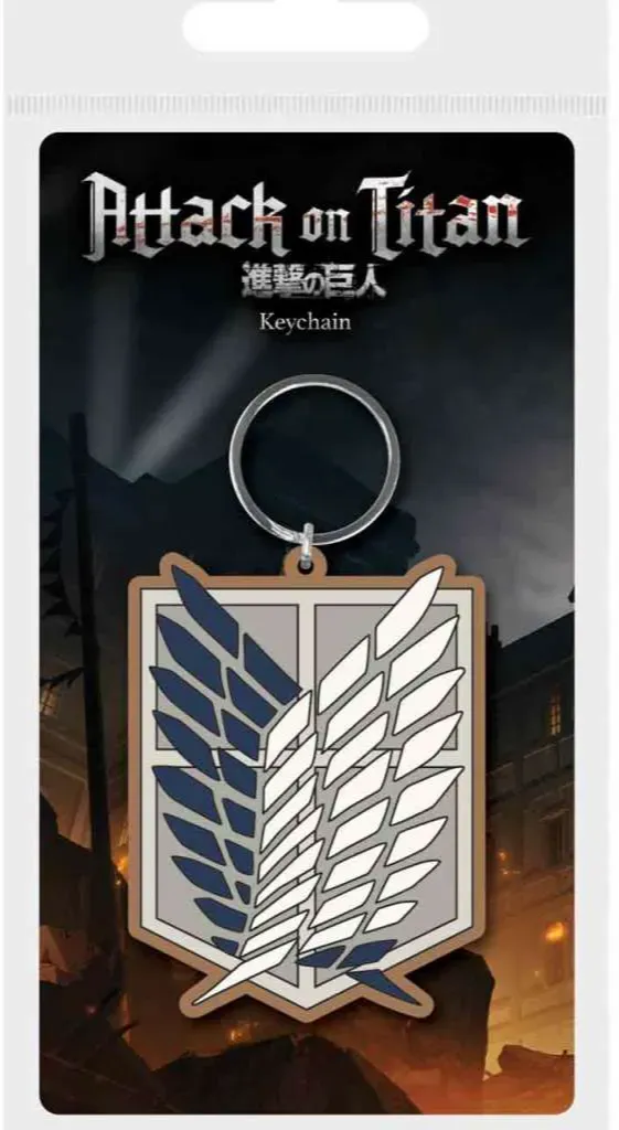 Schlüsselanhänger Attack on Titan - Survey Corps Symbol