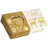 weihnachten-schokolade Lindt Goldstücke Trüffel Herz Duo aus Alpenvollmilchschokolade 50g