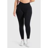 SMILODOX Leggings Cetrina Scrunch, in Schwarz Schwarz