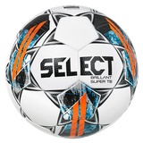 Select Brillant Super TB Ball BRILLANT SUPER TB WHT-BLK, Unisex Footballs, White, 5 EU