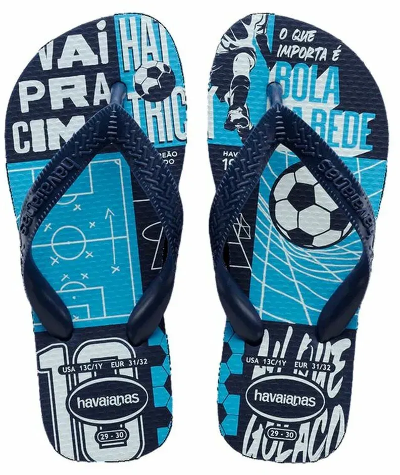 Flip Flops für Kinder Havaianas Athletic Blau