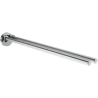 EMCO round Handtuchhalter, 2 armig, 400 mm, beweglich, 435000141,