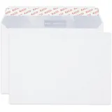 ELCO Premium Briefumschläge Ohne Fenster C5 229 (B) x 162 (H) mm Abziehstreifen Weiß