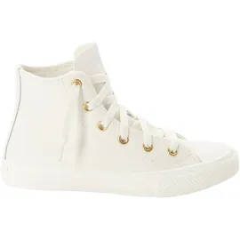 Converse Chuck Taylor All Star Gold Luxe Mädchen Weiß/Metallic Light Gold 30