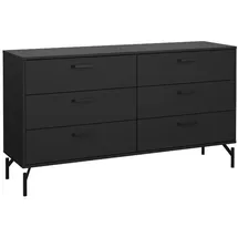 INOSIGN Dana 138 x 76,76 x 39,8 cm Schwarz