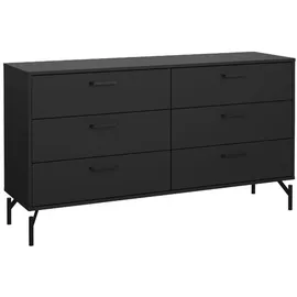 INOSIGN Dana 138 x 76,76 x 39,8 cm Schwarz
