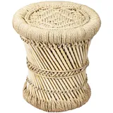 Boho Style Hocker Beistelltisch Benita 30cm
