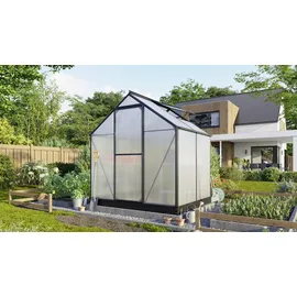 Vitavia Gewächshaus Eos 3100 HKP 6 mm schwarz 198 x 155 cm