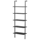 VCM ebuy24 Regal Caracas Schwarz 60 x 30 cm | Gr.: onesize