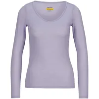 Icebreaker Merino 150 Siren Sweetheart Langarm-baselayer - Grey Quartz