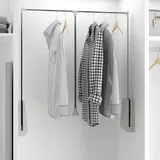 Klappbare Kleiderstange - Klappbarer Kleiderschrank - Breite verstellbar - Breite 830-1150 mm