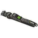 Kerbl Shiny Night Halsband Schwarz 25-40 cm