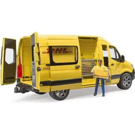 Bruder 02671 - MB Sprinter DHL mit Fahrer gelb 1:16
