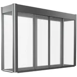 Biohort Florentina 201,6 x 136,4 x 54,7 cm Quarzgrau-Metallic