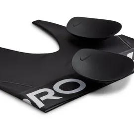 Nike Sport-BH Schwarz/Weiß L