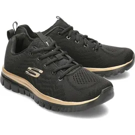 SKECHERS Graceful - Get Connected Black / Rose Gold 39