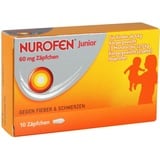 Reckitt Benckiser Deutschland GmbH NUROFEN Junior 60 mg Zäpfchen