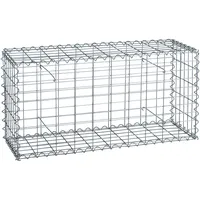 Estexo Gabione Steingabione Steinkorb 100 x 50 x 30 cm
