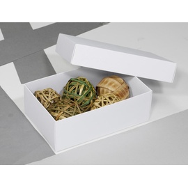 BUNTBOX M Geschenkboxen 1,1 l weiß 17,0 x 11,0 x 6,0 cm