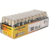 Ansmann Batterie AA ANSMANN 40er 40x Mignon, LR6/1.5V/40er Box (5015681-888)