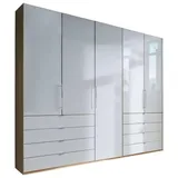 Wiemann Falttürenschrank »Loft«, Glasfront beige