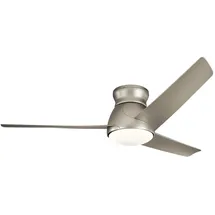 Elstead Lighting Eris 152 cm Deckenventilator Silber