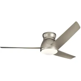 Elstead Lighting Eris 152 cm Deckenventilator Silber
