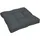 Beautissu Sitzkissen 50 x 50 x 10 cm grau 1 St.