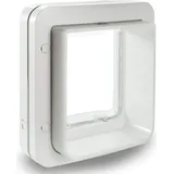 SureFlap Katzentüre XXL (Mikrochip Katzenklappe), Katzentüre + Katzennetz