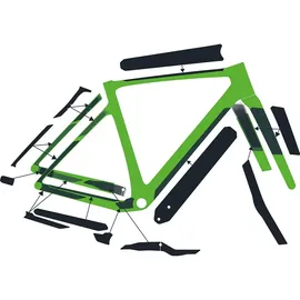 Syncros Rahmenschutz Set für Gravel Fahrräder - Clear Matt - Einheitsgröße