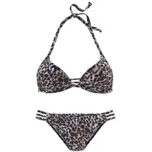 LASCANA Triangel-Bikini Damen Braun 34 Cup C