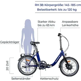 Zündapp ZXT20 20 Zoll RH 38 cm schwarz