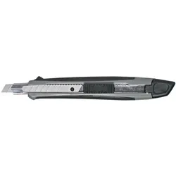 Cutter mit gummierter Griffzone, 9 mm