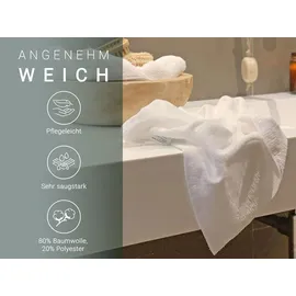 ZOLLNER Handtuchset 10-tlg. weiß