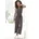 LASCANA Overall LASCANA Damen Gr 44 N-Gr khaki Web Obermaterial 85 Viskose 15 Leinen unifarben figurumspielend lang V-Ausschnitt Overalls Overall Topseller