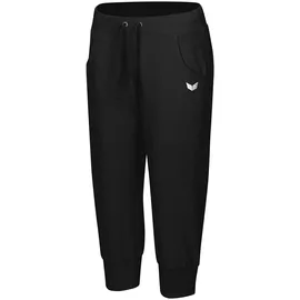 Erima 3/4 Sweathose mit Bündchen Damen schwarz 46
