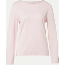 s.Oliver Feinstrickpullover mit Rollkanten Rosa M