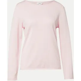 s.Oliver Feinstrickpullover mit Rollkanten Rosa M
