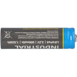 WSB Industrial IFR 14500 AA 600 mAh 4 St.