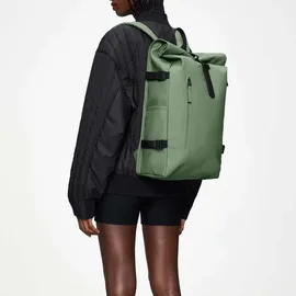 Rains Rolltop Rucksack Large Grau