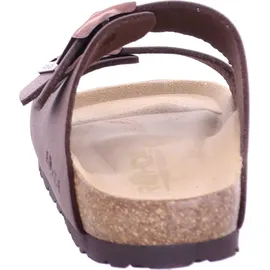 ROHDE Alba für Damen Frauen Sandale Pantolette Zweiriemer Hausschuhe 5631 braun, Schuhgröße:43 EU