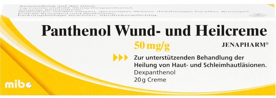 Panthenol Wund- und Heilcreme Jenapharm Wundheilung 02 kg