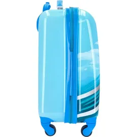 TheTrueC Kinder Trolley 2-Rollen Cabin 56 cm / 30 l blau