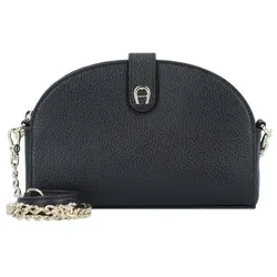 AIGNER Fashion Umhängetasche Leder 21 cm black