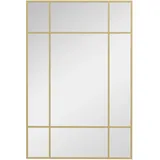 Homcom Wandspiegel 110 x 60 cm Gold