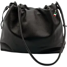 FLORENCE Beuteltasche Leder Black