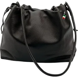 FLORENCE Beuteltasche Leder Black