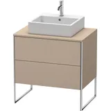 Duravit „XSquare“ Waschtischunterbau stehend 80,0 x 54,8 cm, in Leinen